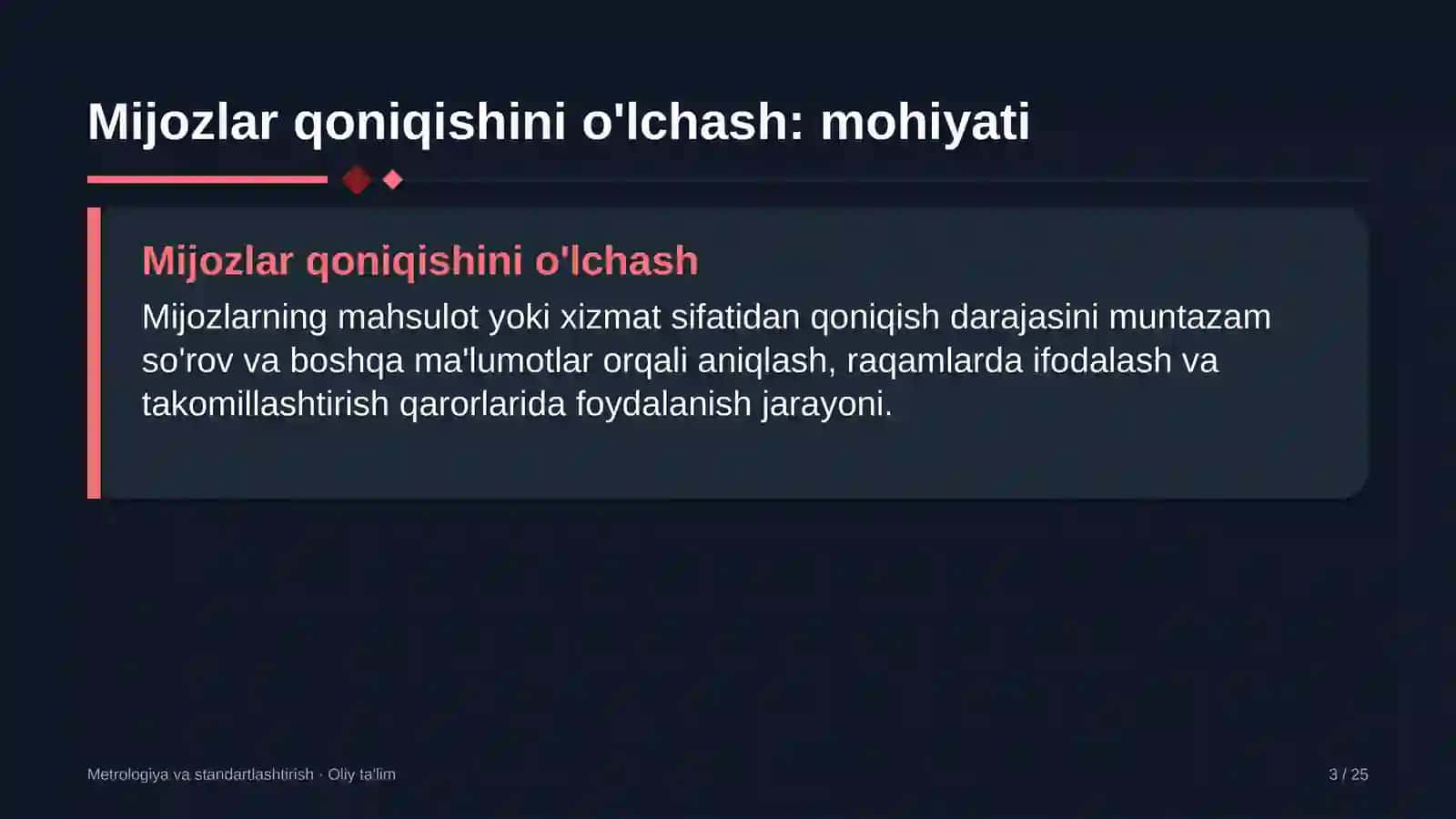 prodyuserlik markazlarida mijozlar qoniqishini o'lchash 1820 3