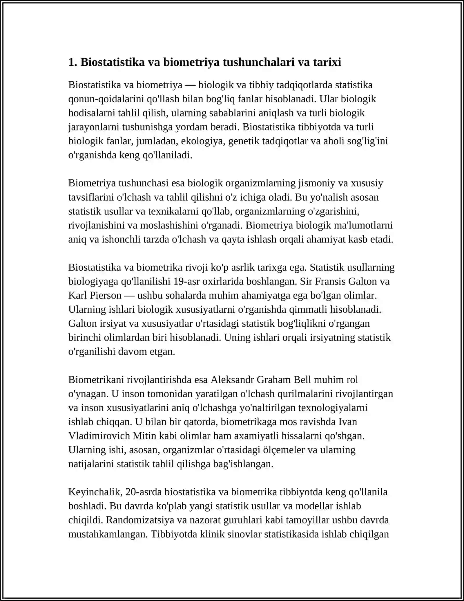 BIOSTATISTIKA VA BIOMETRIYA ASOSLARI 3
