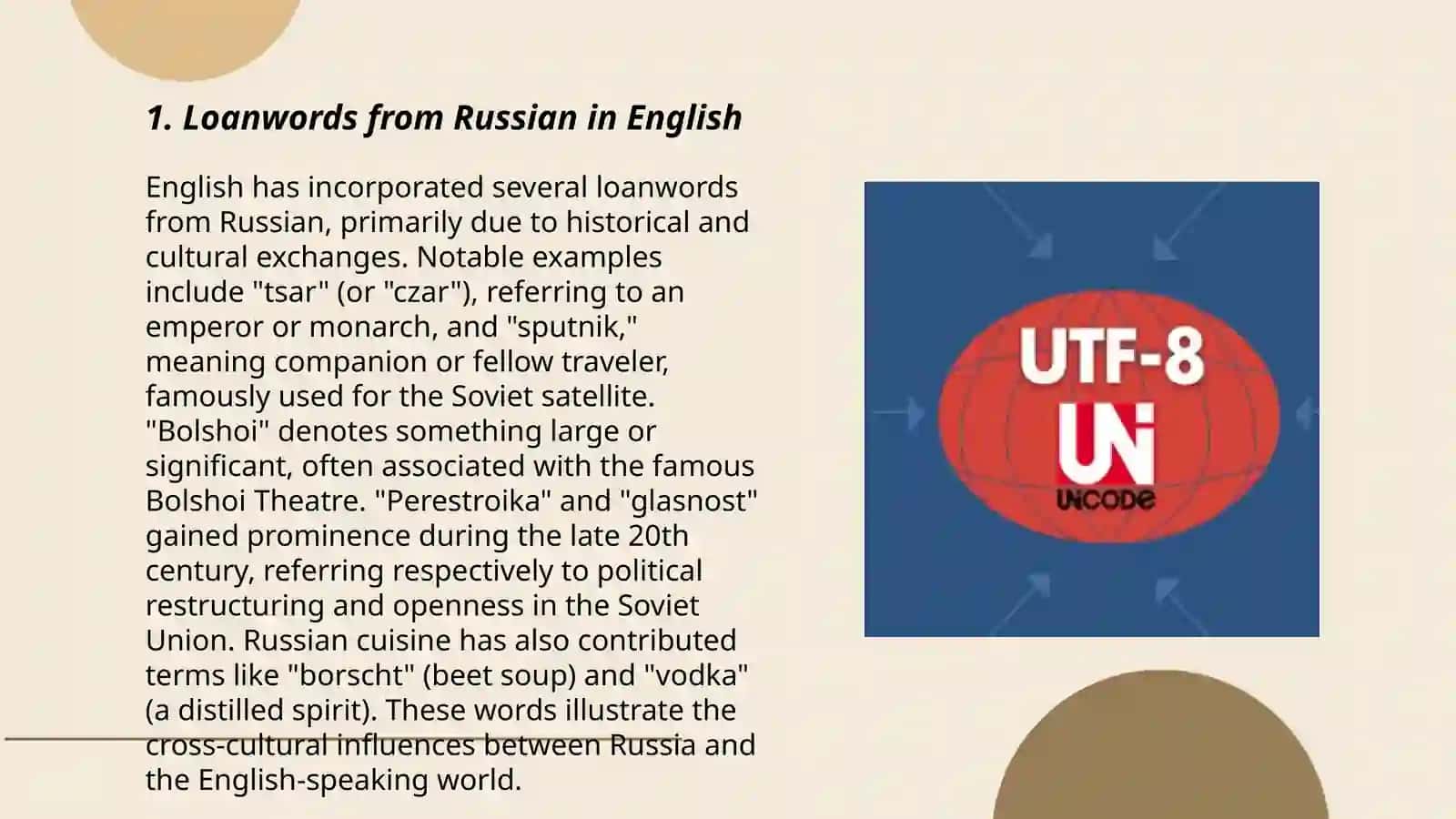 English Words of Russian Origin 3