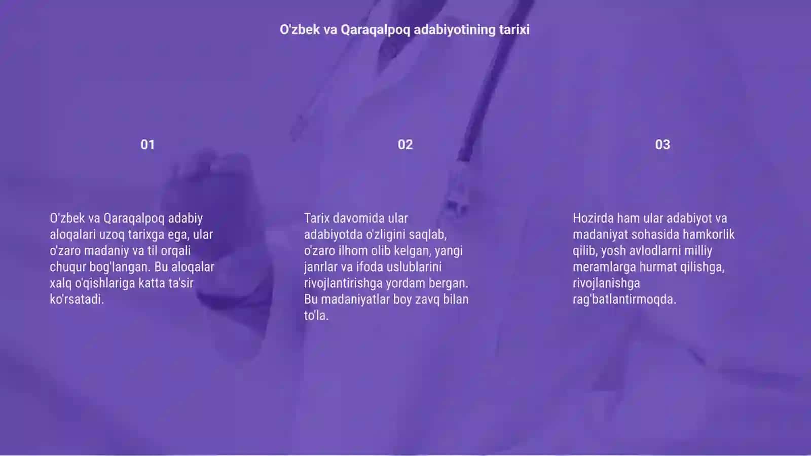 O'zbek va qaraqalpoq adabiy aloqalari 3