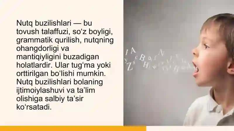 Nutq buzilishlarini tahlil qilish tamoyillari 3