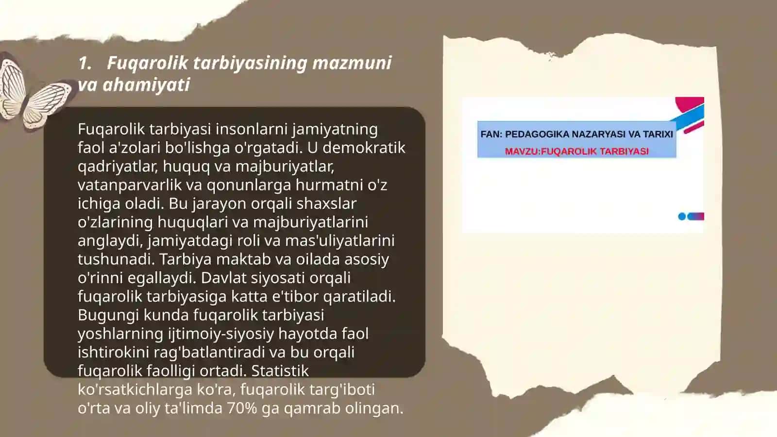Fuqarolik tarbiyasi 3