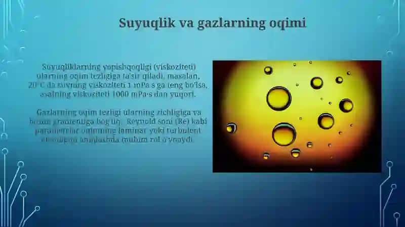 Suyuqlik va gazlar.Bosim 3