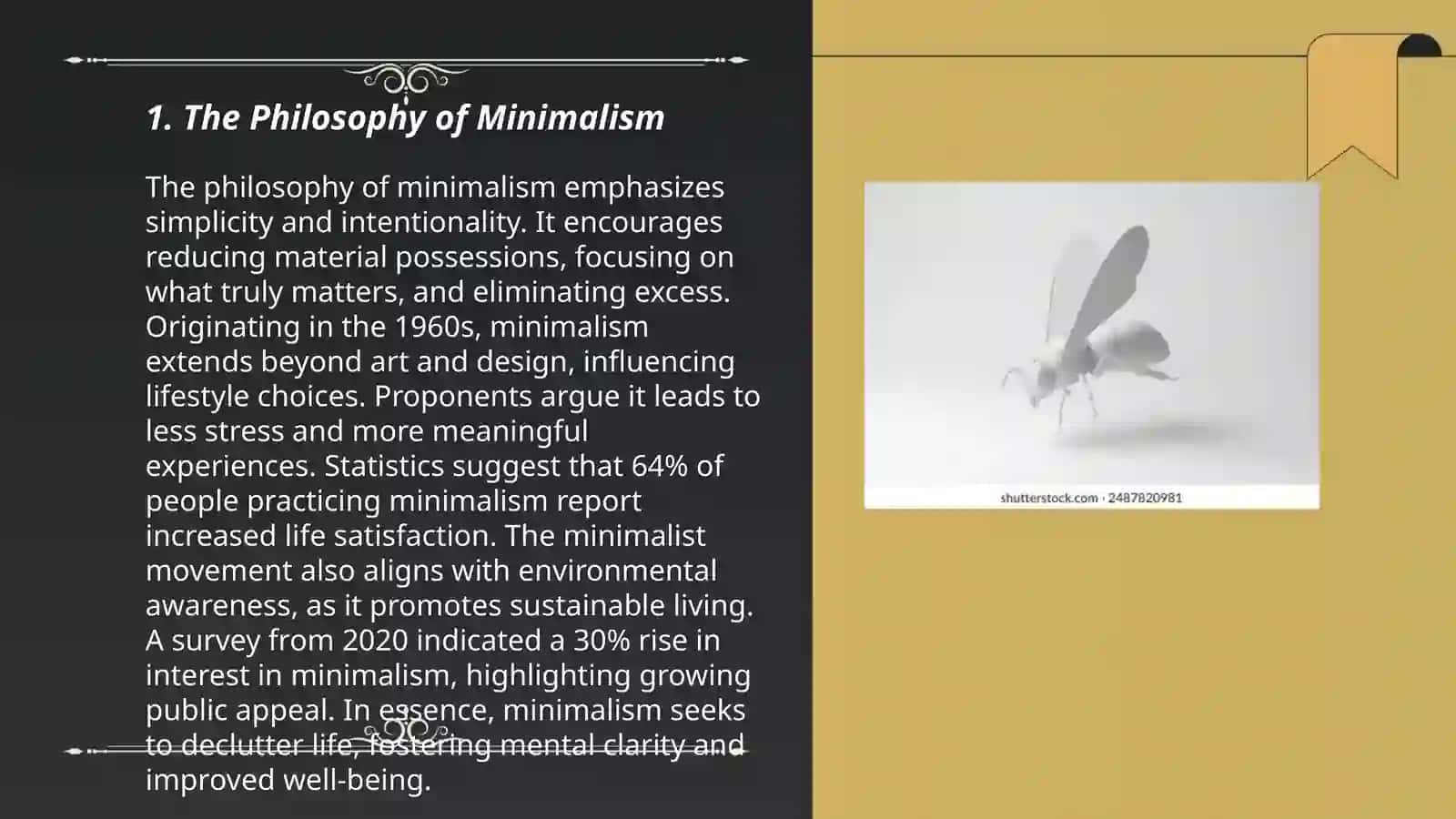 Minimalism:the path to a decluttered life 3