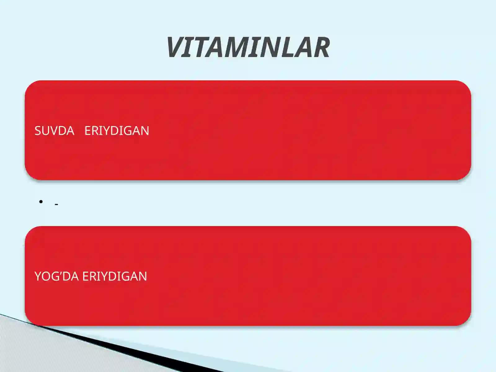 VITAMINLAR 3