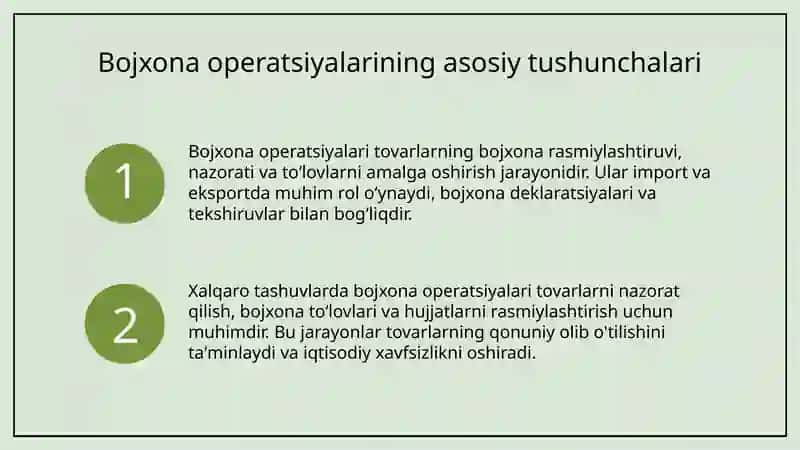 Xalqaro Tashuvdagi Bojxona Operatsiyalari 3