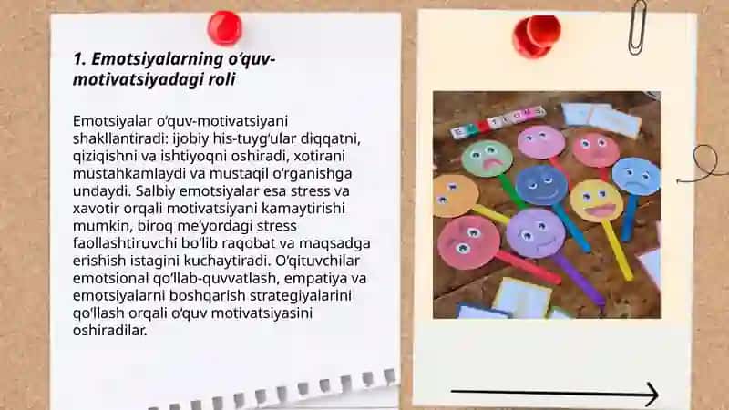 Emotsiyaning pedagogik jarayondagi roli 3