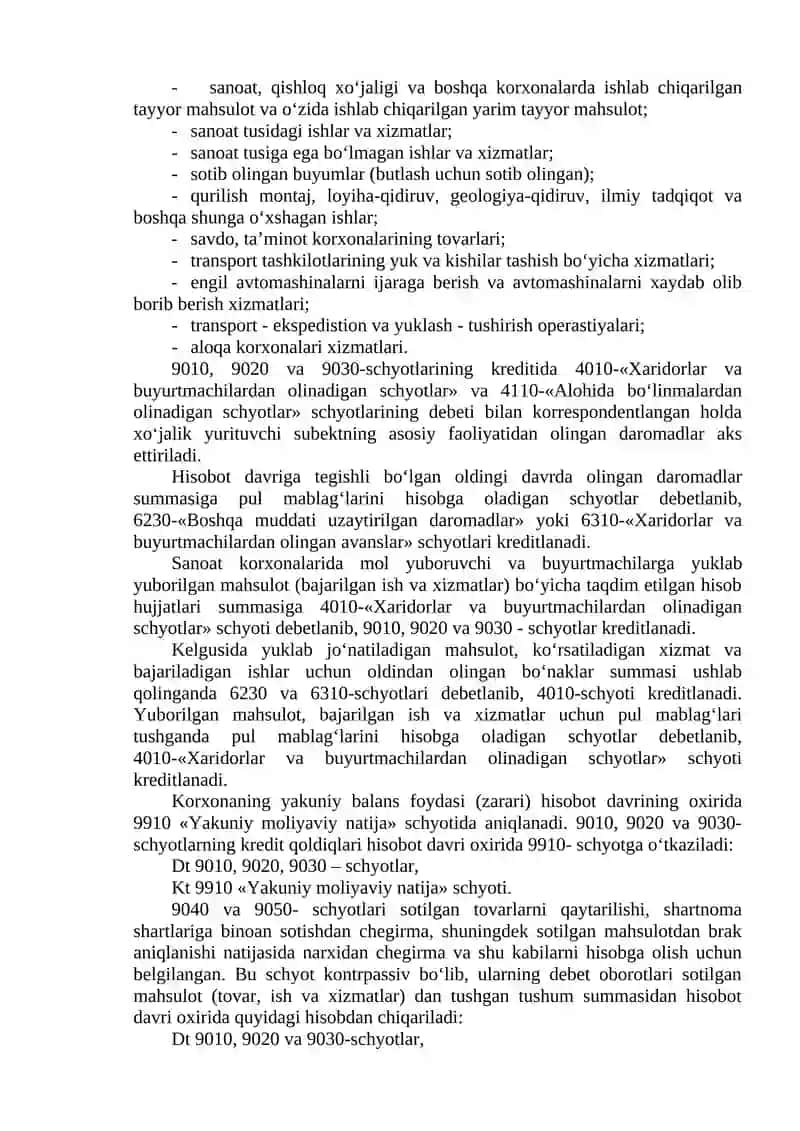 Moliyaviy natijalar hisobi 3