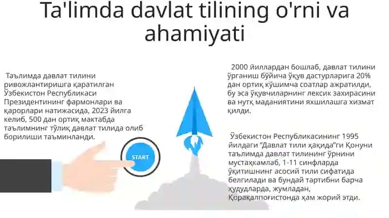 Davlat tilini rivojlantirish yo‘lida qabul qilingan qonun hujjatlari 3