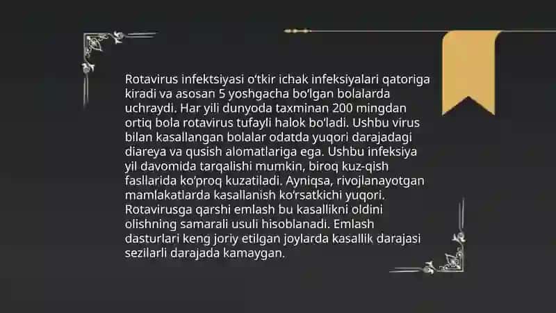 Buzoqlarning rotavirusli diareyasi 3
