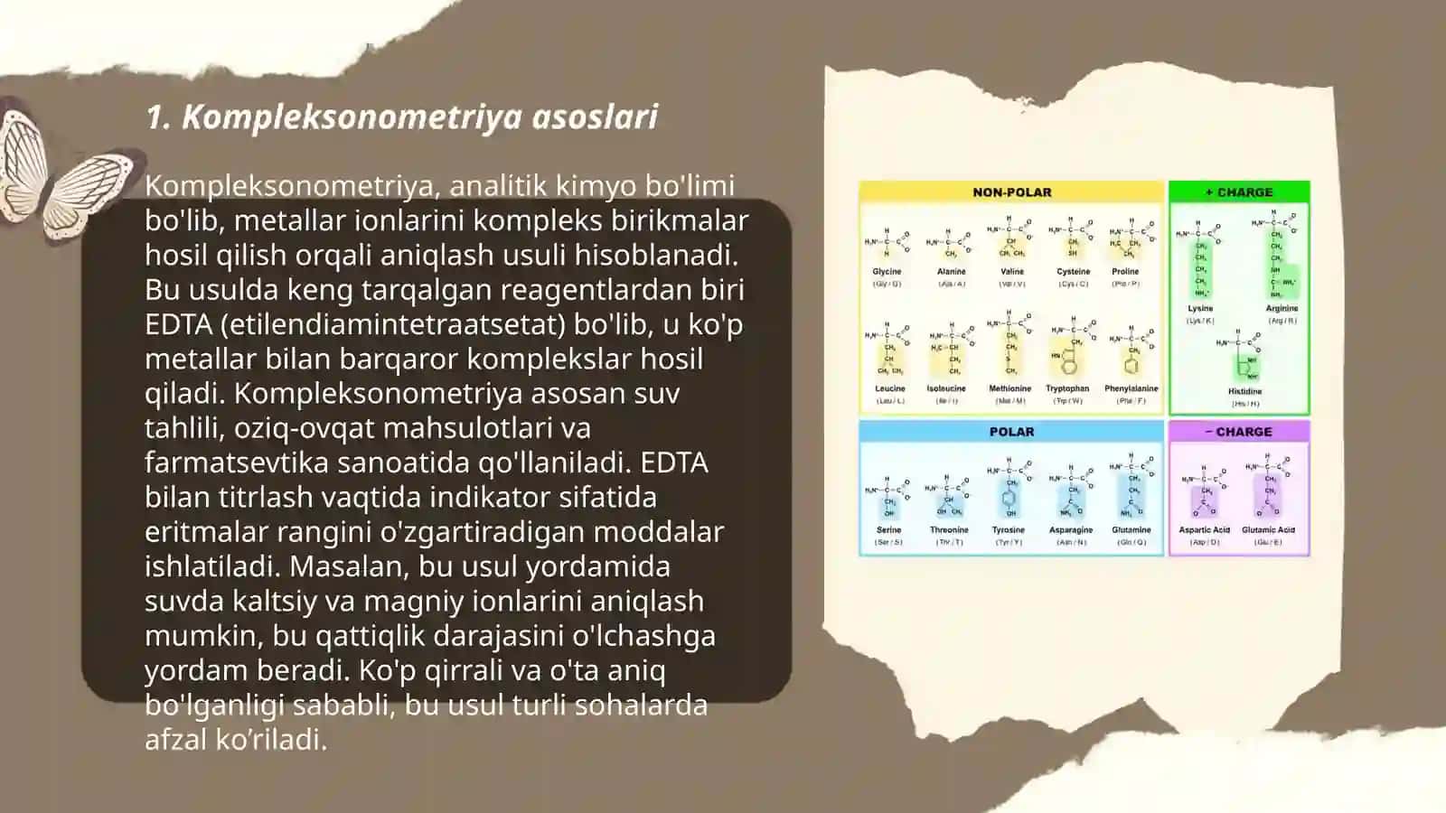 Kompleksonometriya asoslari 3