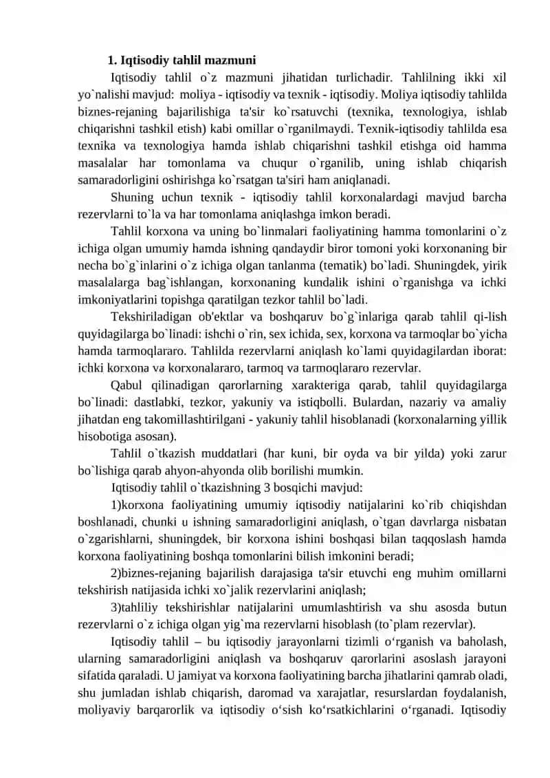 Iqtisodiy Tahlil 3