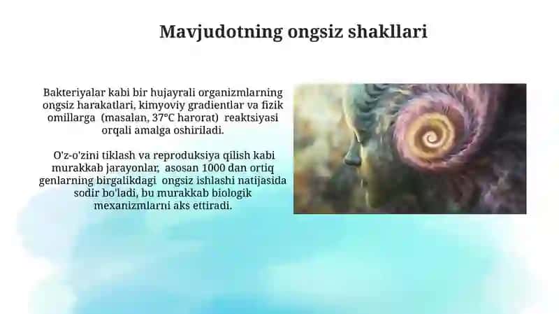 Mavjudlik va ong munosabati 3