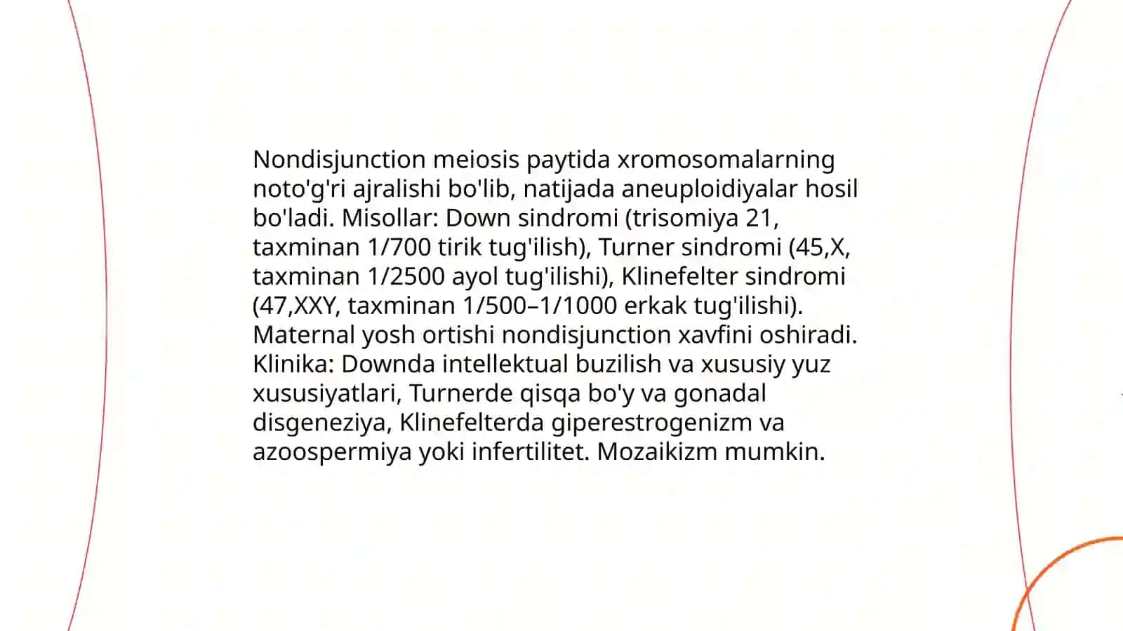 Mitoz va Meyoz Patologiyalari 3