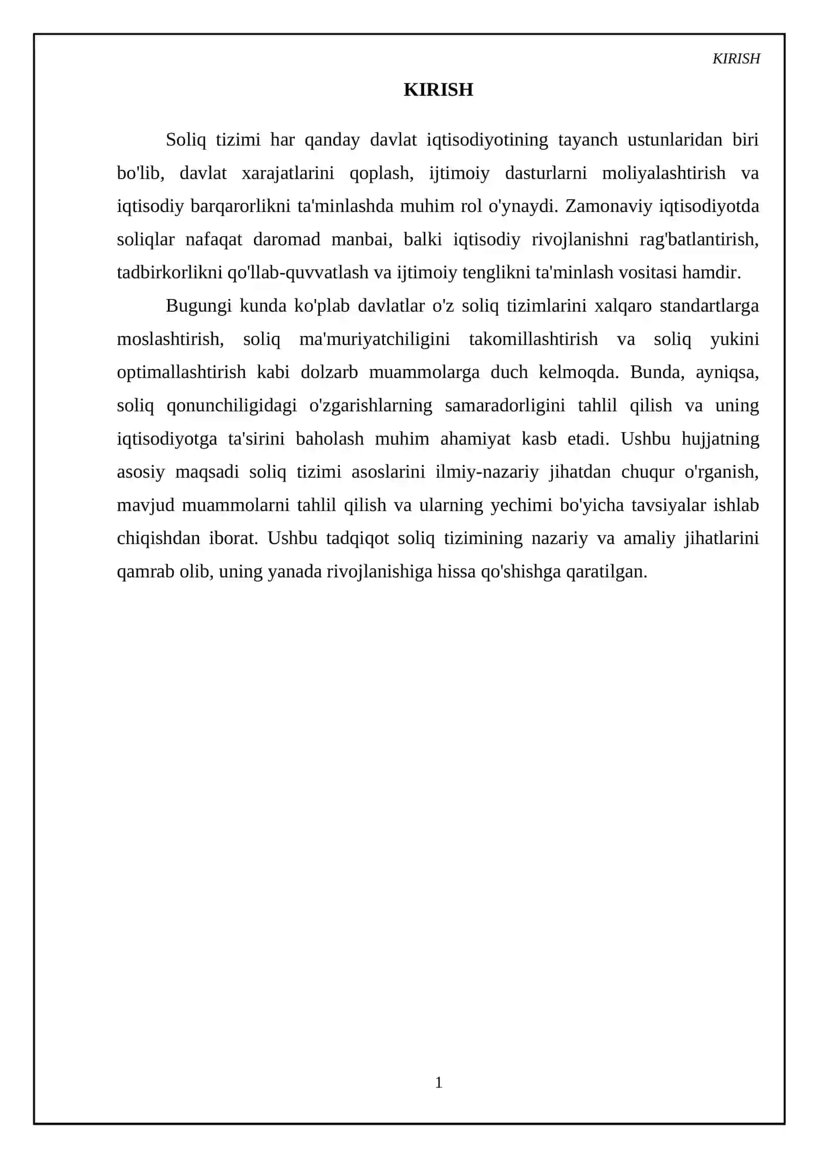 Soliq tizimi asoslari 3