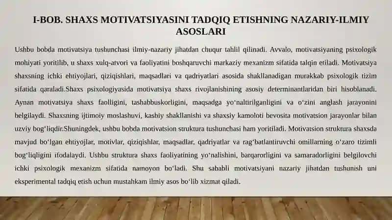 Shaxsdamotivatsiya 3