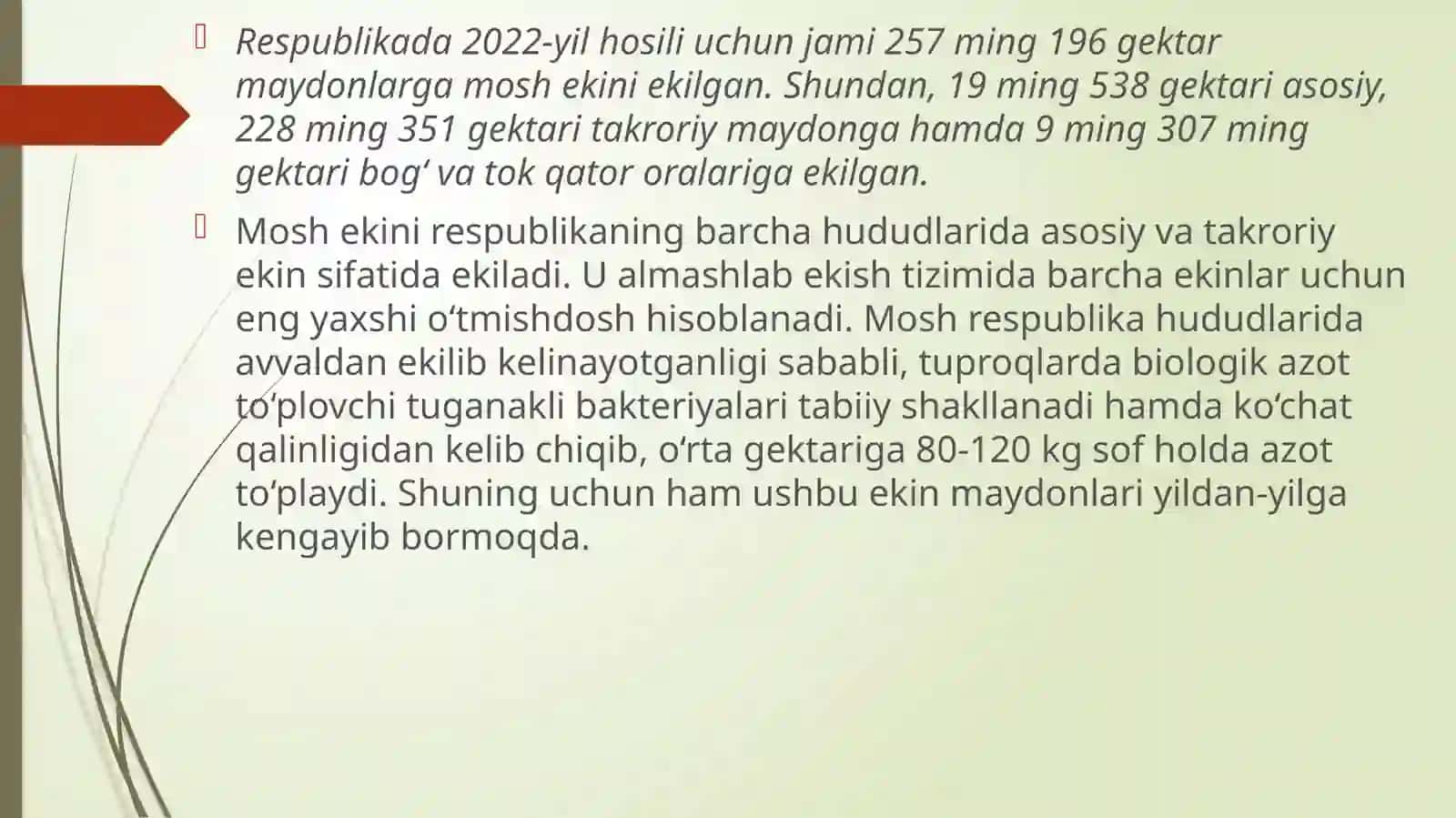 Moshekininiyetishtirish dao’g’itlashtizimi 3
