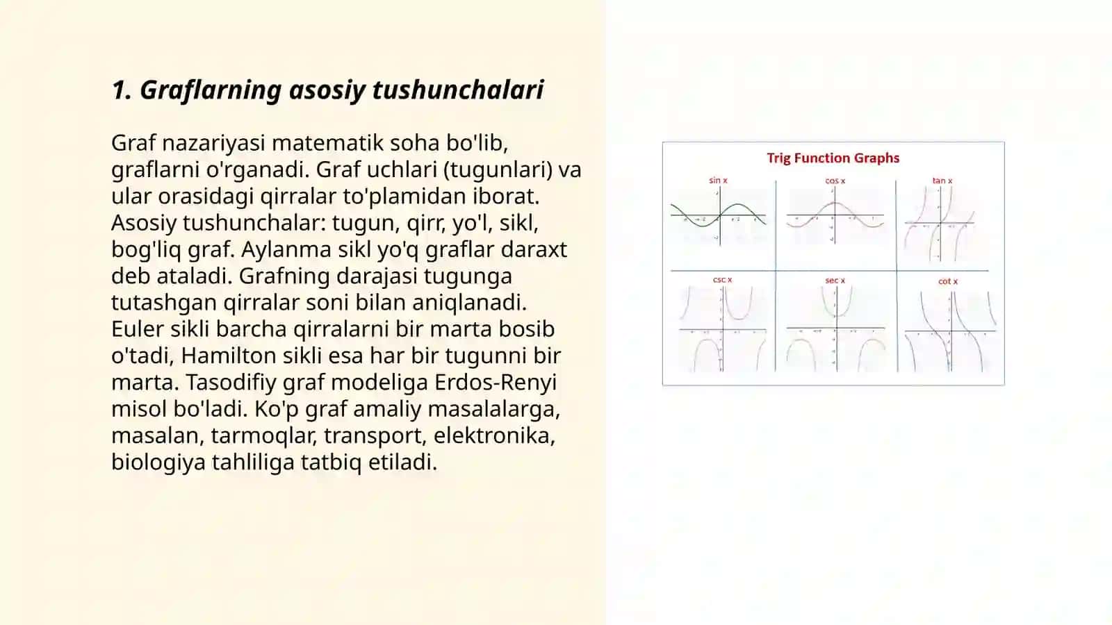 Graflar nazariyasi asoslari 3