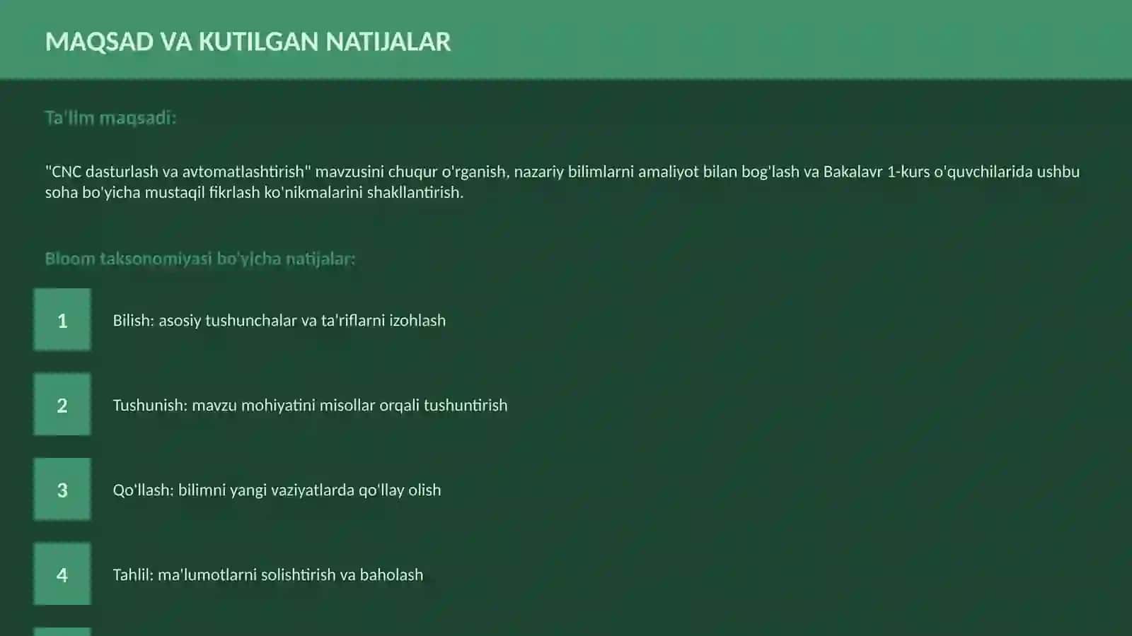 CNC dasturlash va avtomatlashtirish 3