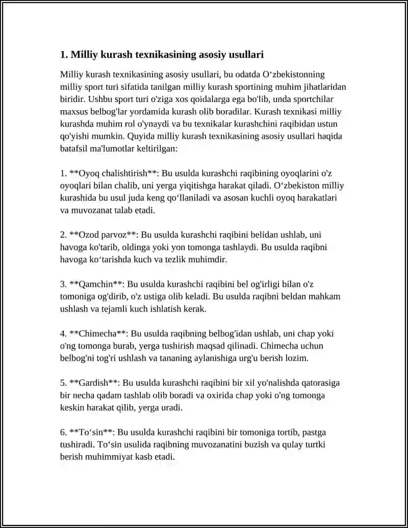 MILLIY KURASH TEXNIKASI VA TAKTIKASI 3