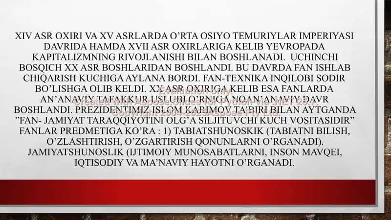 Fundamental sotsiologiyaning asosiy yo‘nalishlari 3