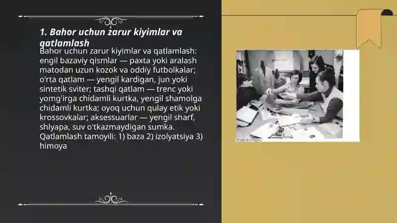 Faslga qarab kiyinish 3