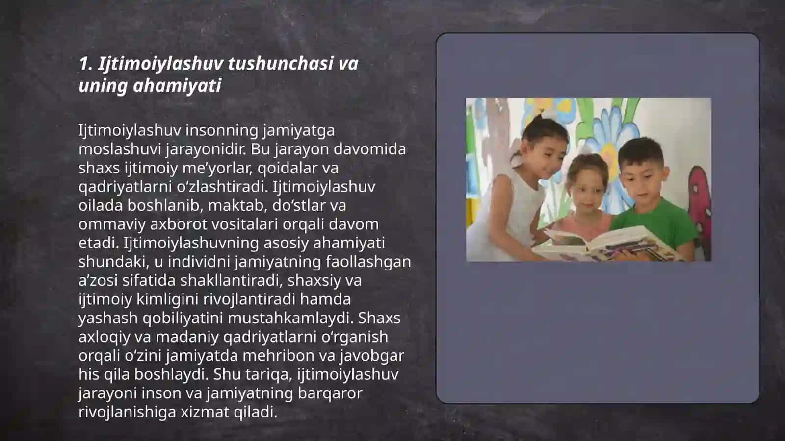 Maktabgacha taʼlim yoshdagi bolalarning ijtimoiylashuvi 3