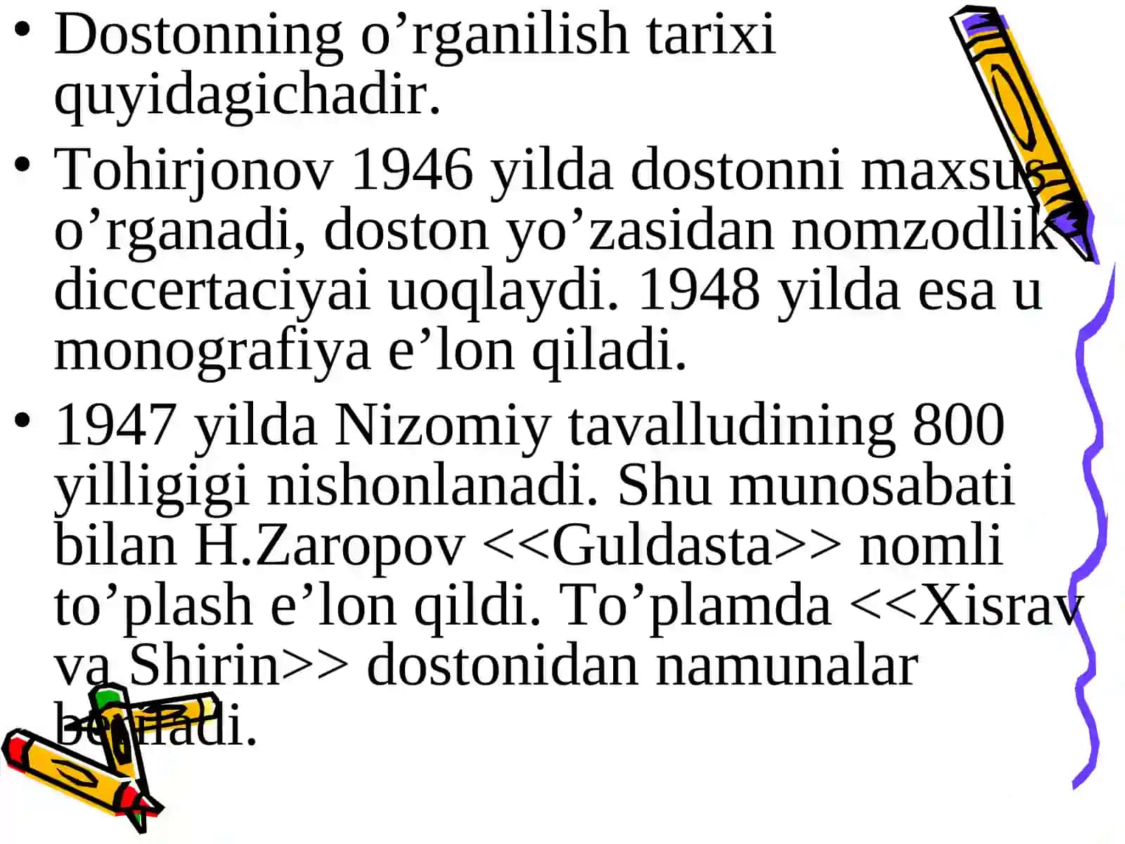 “Xisrav va Shirin” dostonibadiiyati 3