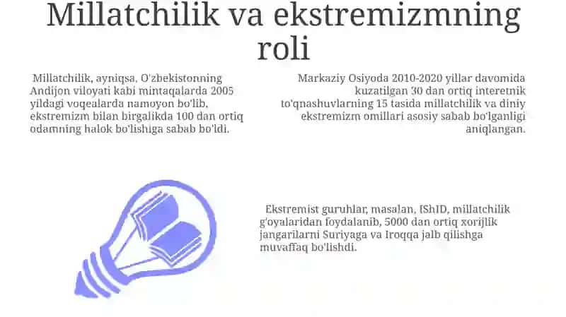 Millatchilik va ekstremizmning roli 3
