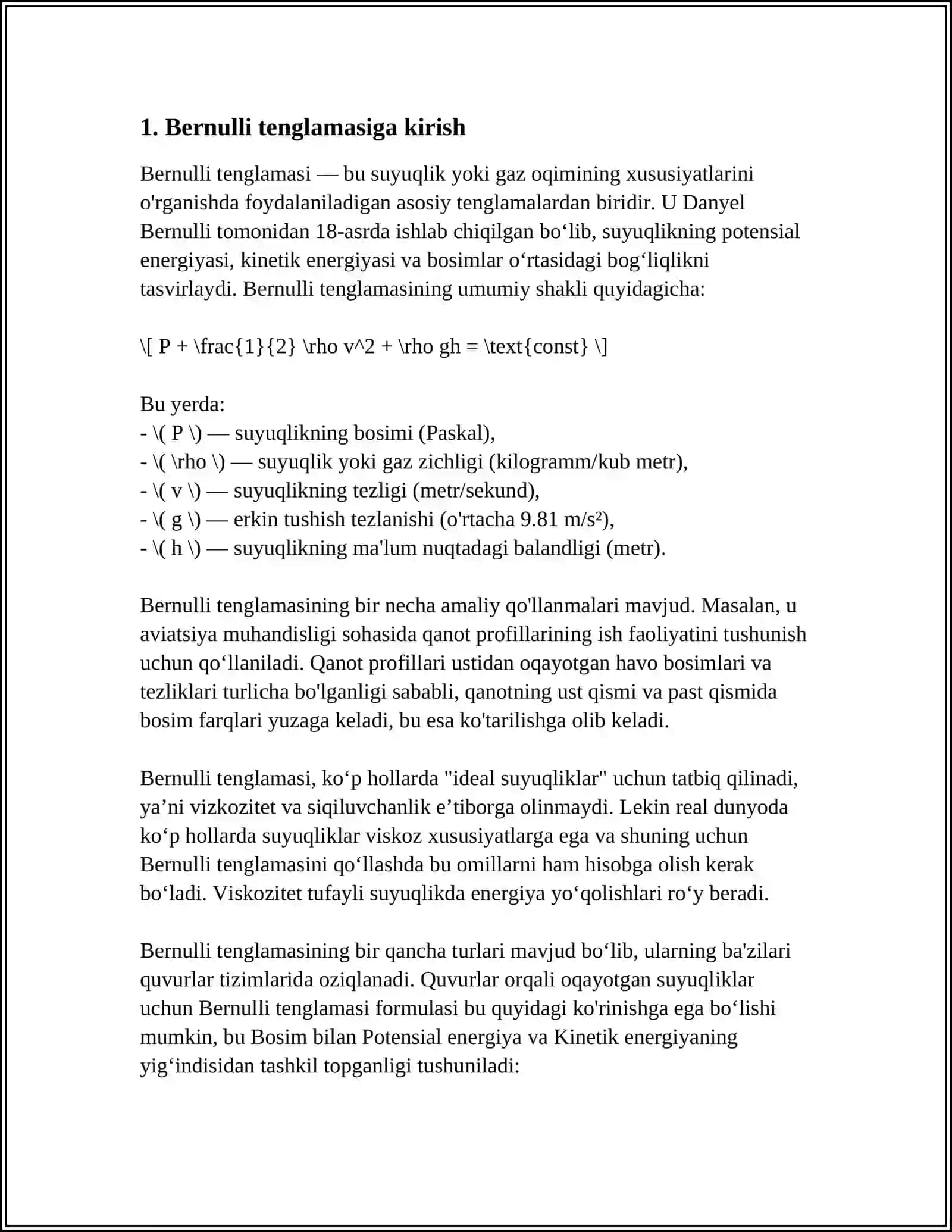 BERMULLI TENGLAMASI 3