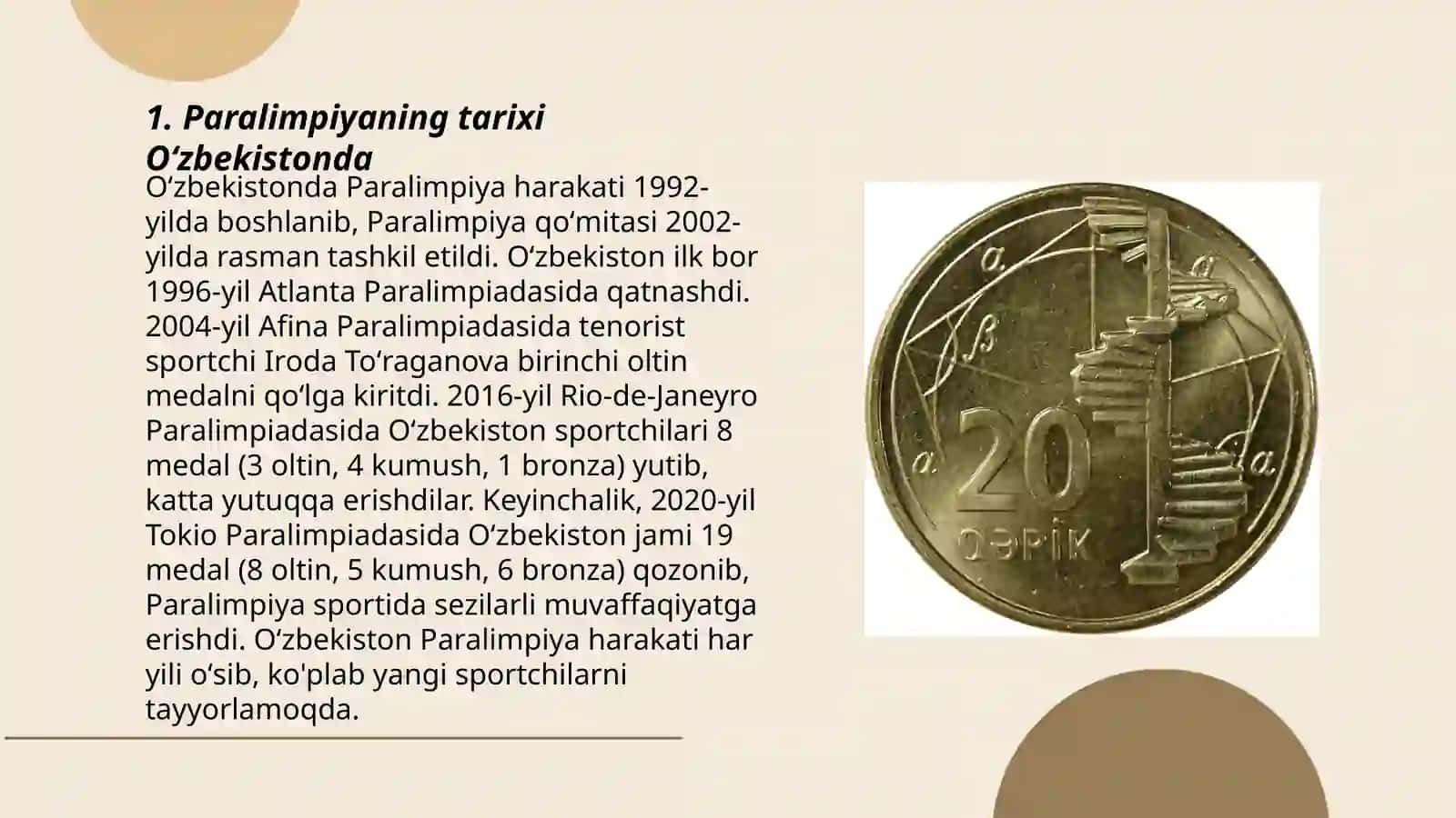 Oʻzbekiston respublikasida paralimpiya harakati 3