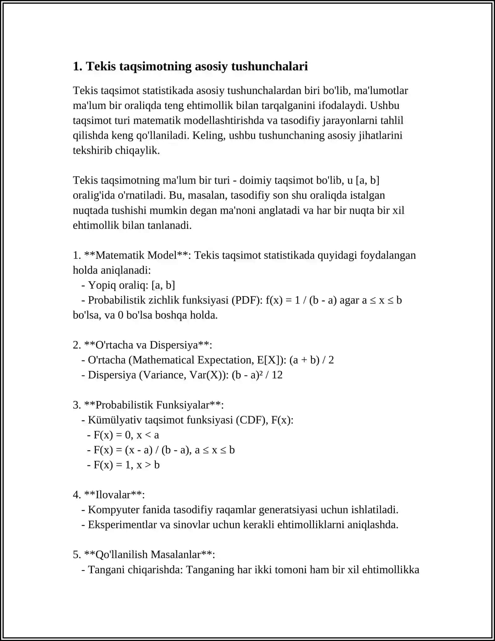 TEKIS TAQSIMOT 3
