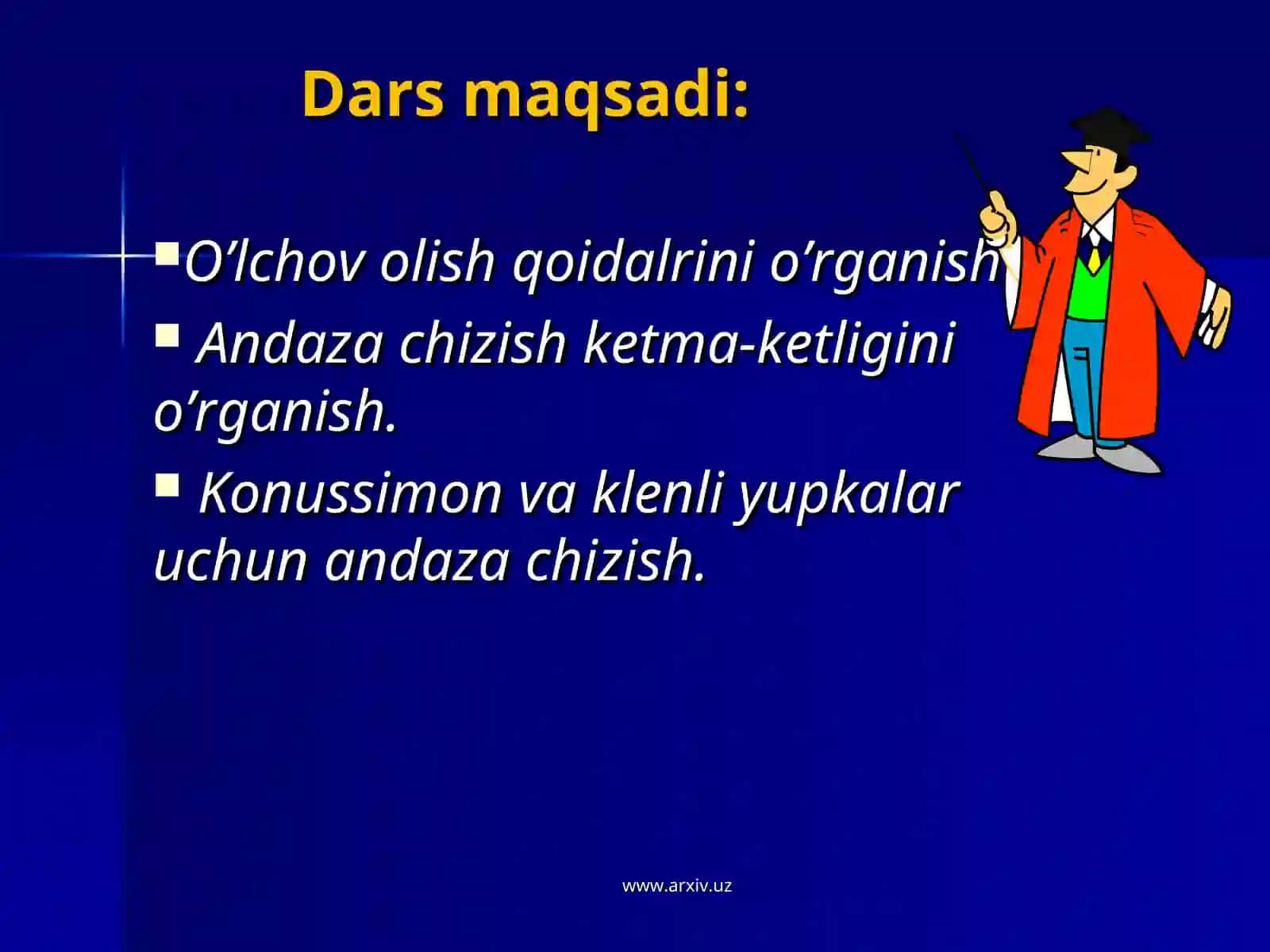Konussimon va klenli yubkalarandazasini chizish 3
