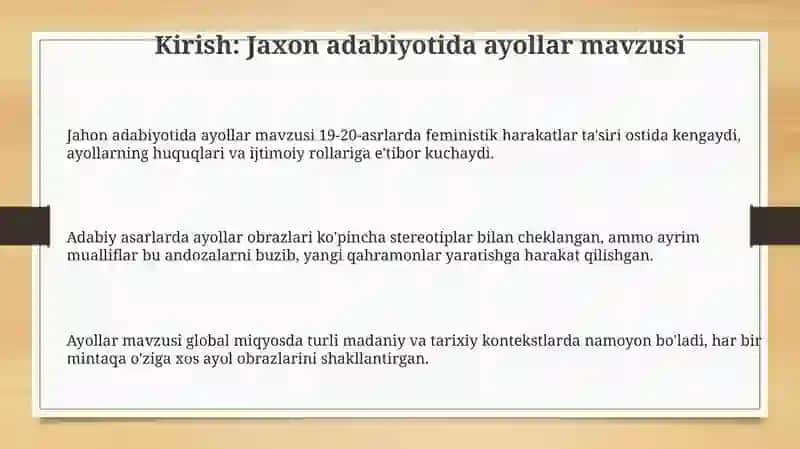 Jaxonadabiyotidagiayollar 3