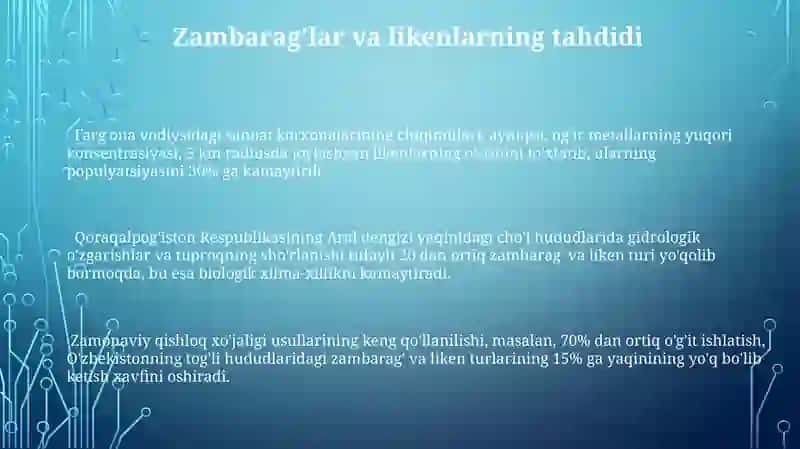 Zambaraklar va likenlar 3