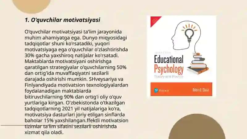 Ta'lim psixologiyasi 3