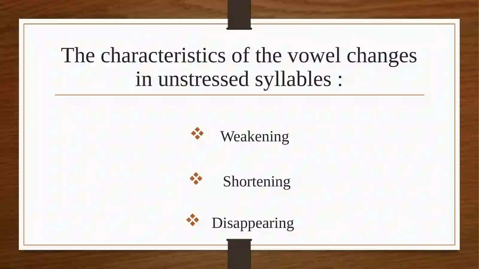 Types of reduction 3