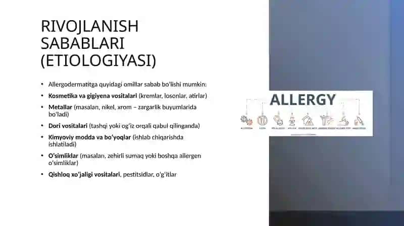 Allergodermatitlar 3