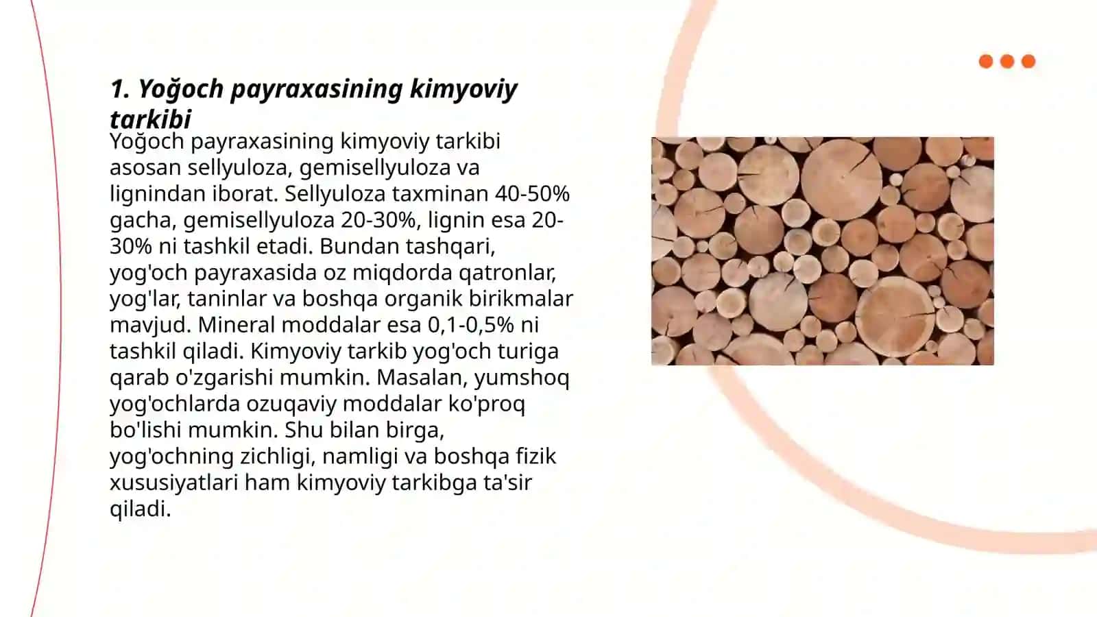 Yoğoch payraxasidan yarim sellyuloza olish 3