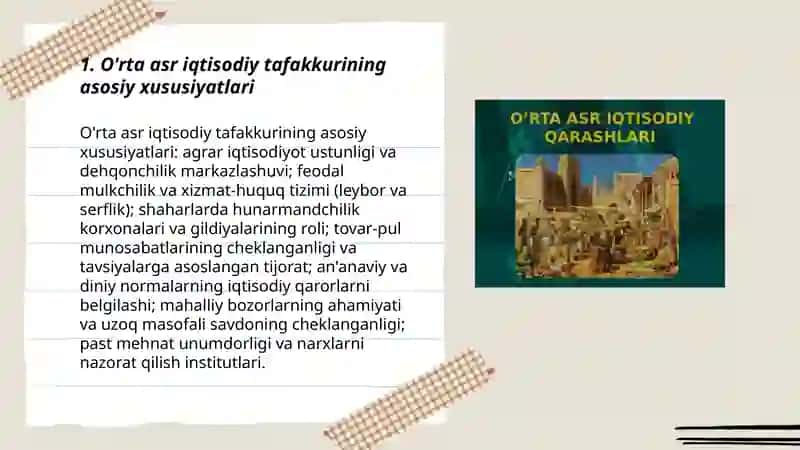 O'rta asir iqtisodiy tafakkuri 3
