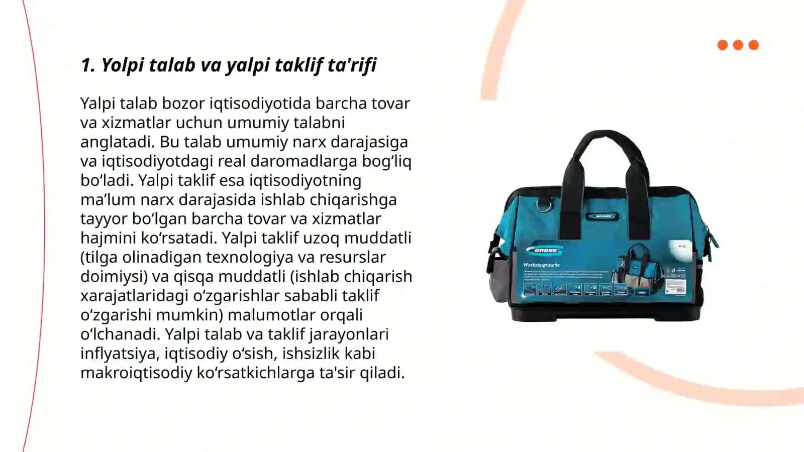 Yolpi talab va yalpi taklif 3