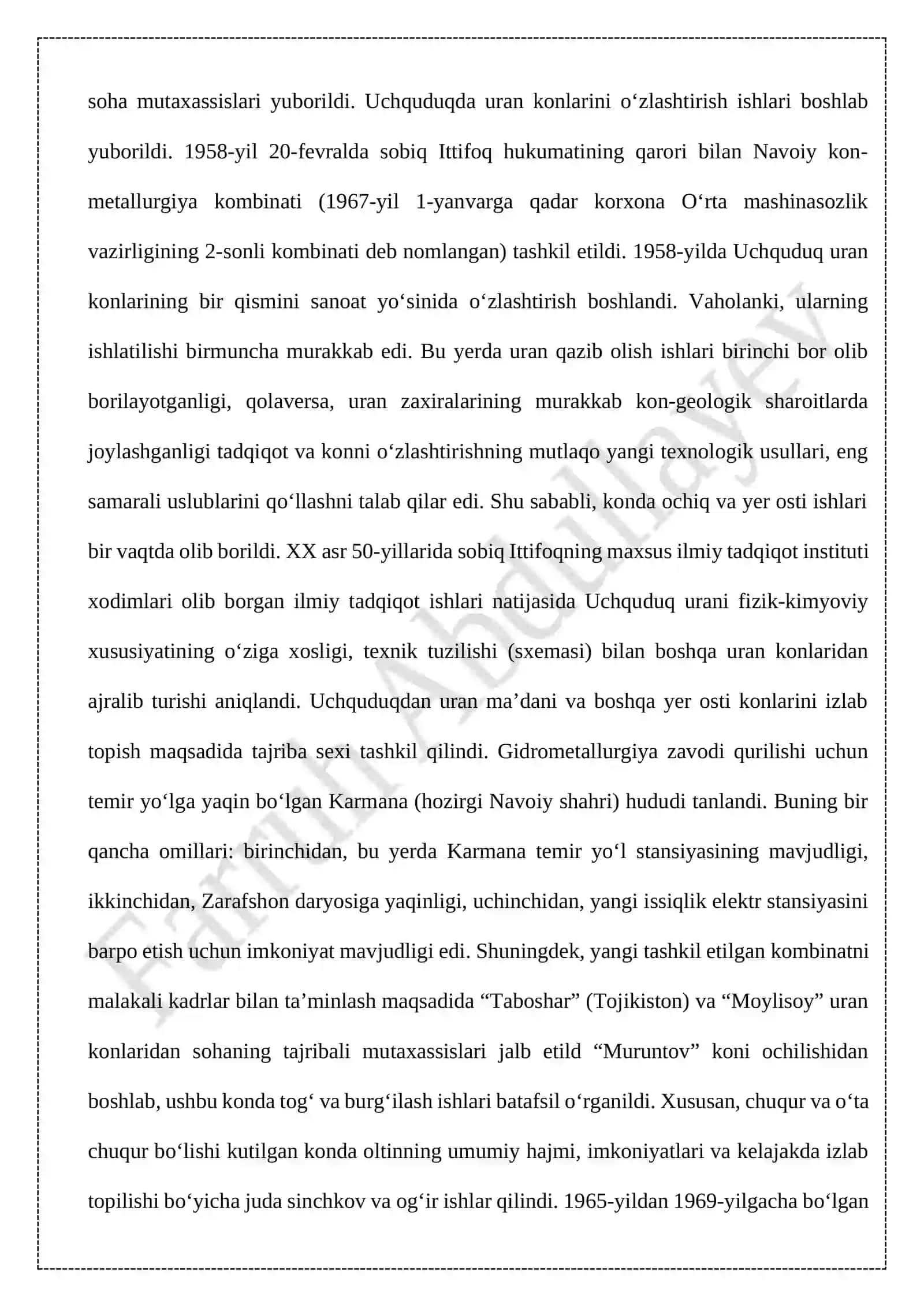 Navoiy kon-metallurgiya kombinati 3