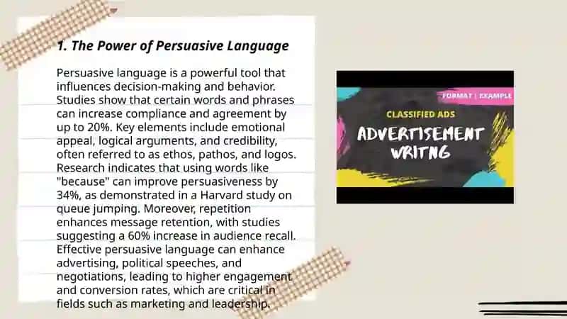 Advertisement Writing 3