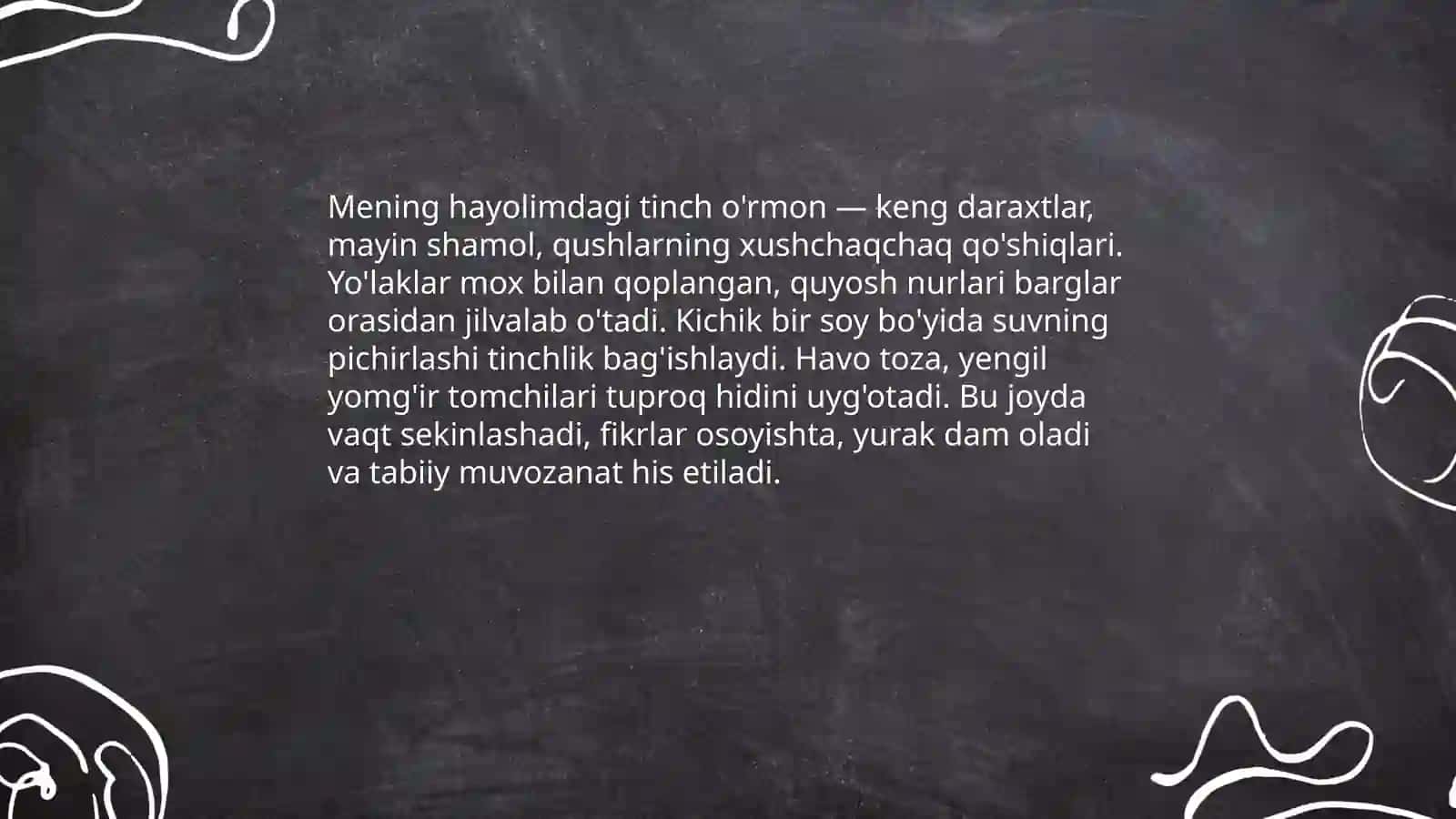 Mening hayolimdagi tabiat 3