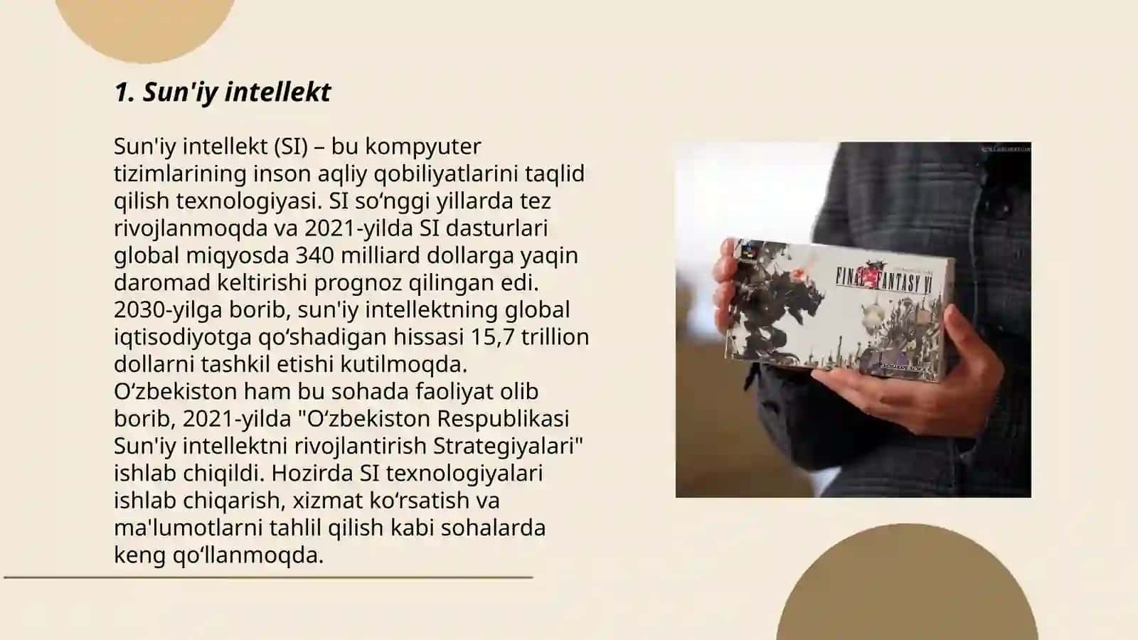 Sun'iy intellekt 3