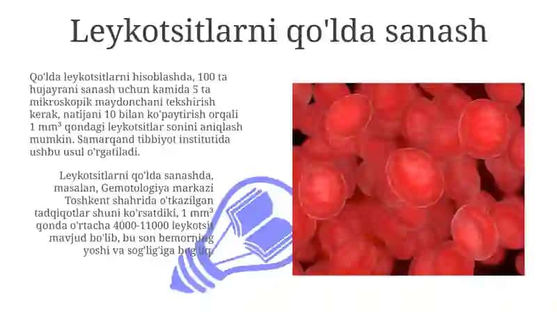 Leykotsitlarni Sanash 3