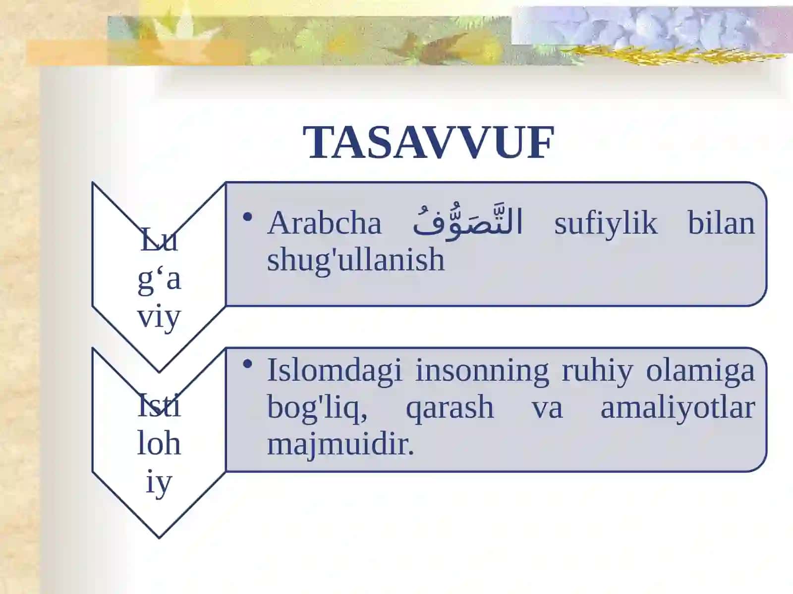 TASAVVUF 3