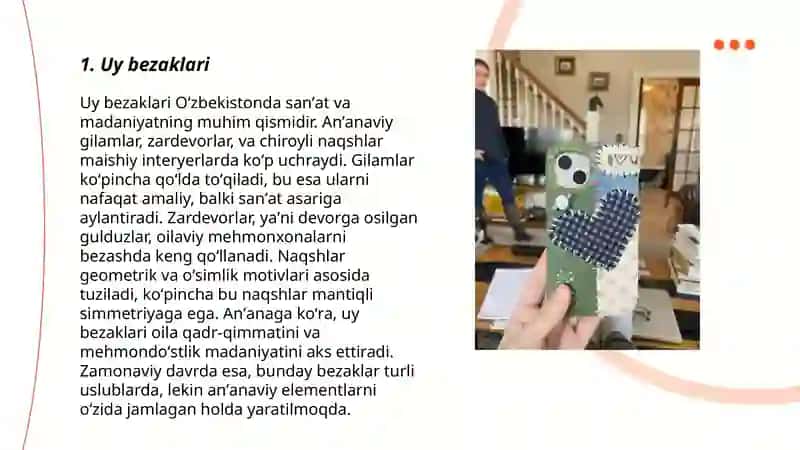 Uy bezaklari 3