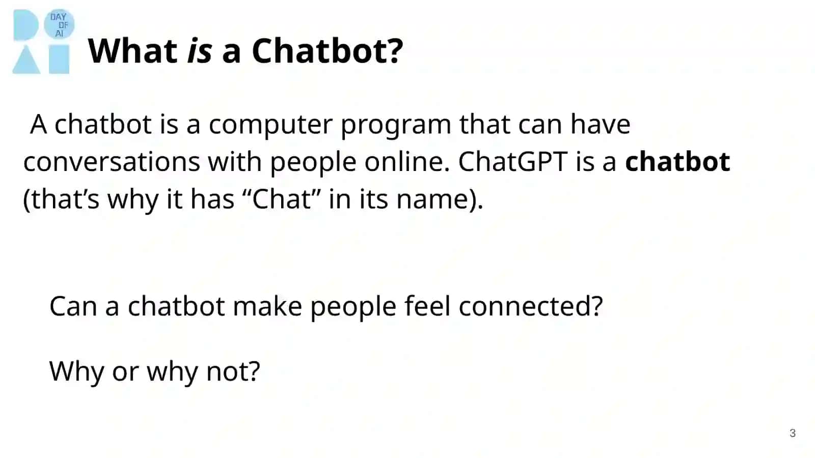 The Brain Behind the Bot: Chatbots, Bias, and Productive Use 3
