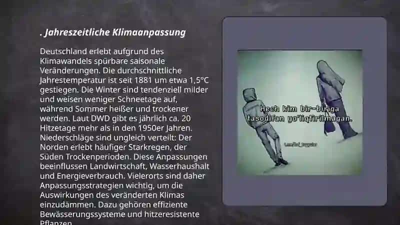 Jahreszeitliche Klimaanpassung 3